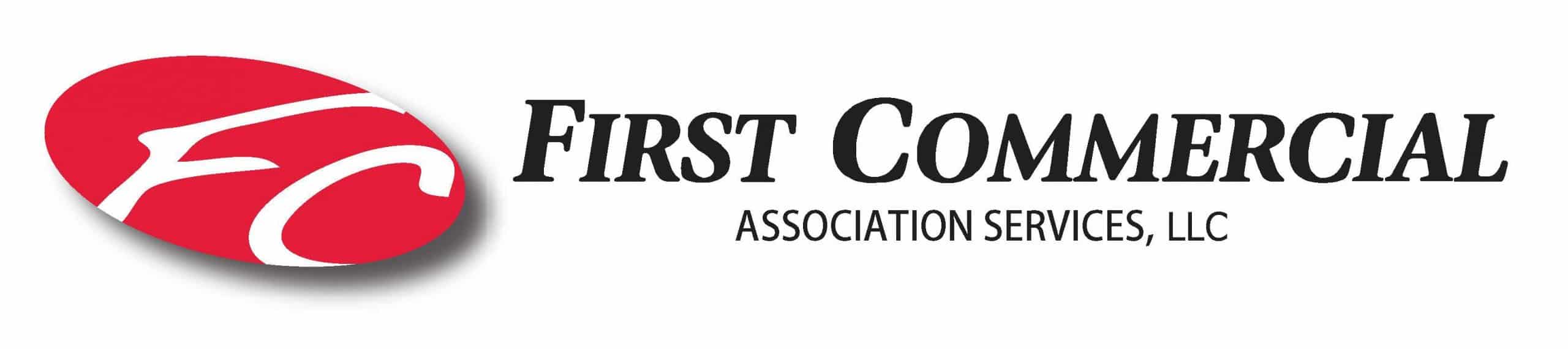 First Commercial Association Services official logo